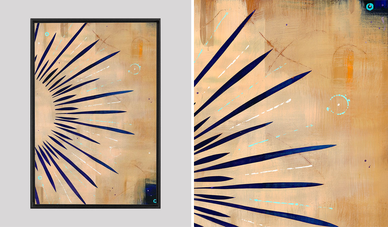 Starburst RS-1 framed with detail view