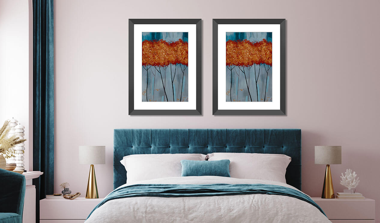 Autumn Forest Print environmental view