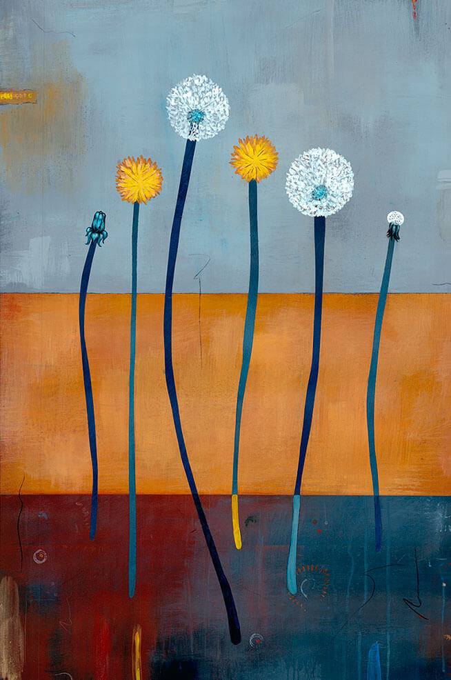 Dandelion Wishes Print