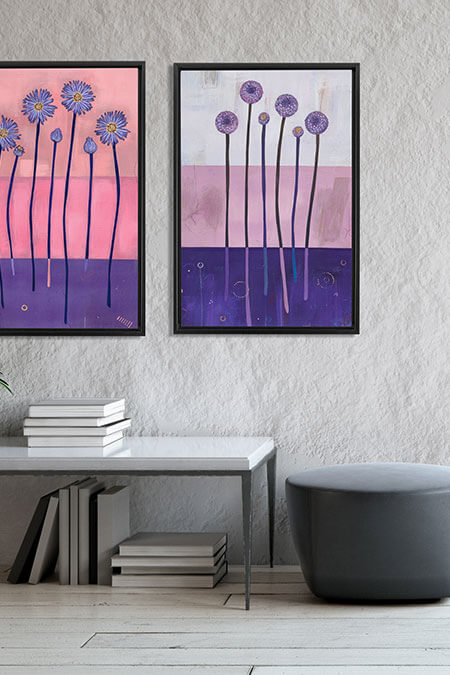 Affectionate-Zinnia Canvas Wrap environmentally view