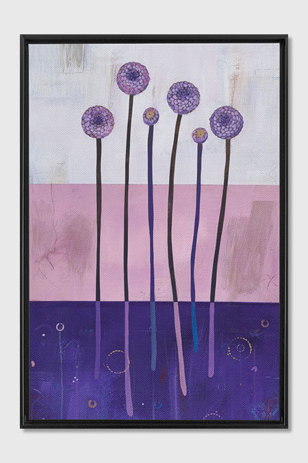 Affectionate-Zinnia Canvas Wrap Framed