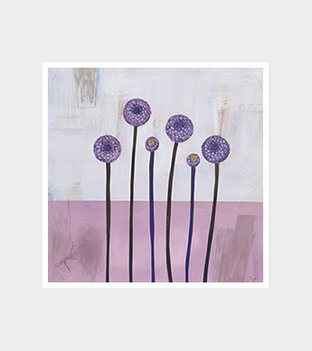 Affectionate Zinnia Square Print