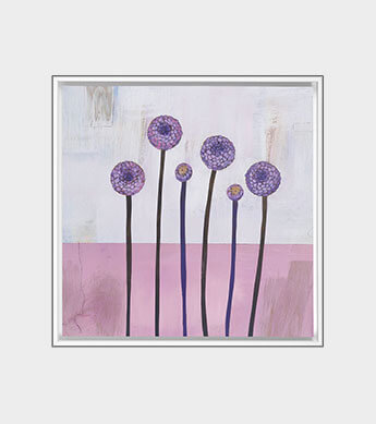 Affectionate Zinnia Square Canvas Wrap