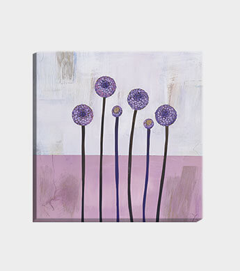 Affectionate Zinnia Square Canvas Wrap