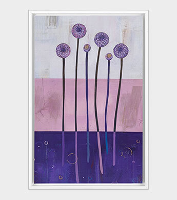 Affectionate Zinnia Canvas Wrap Zoomed