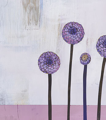 Affectionate Zinnia Print Zoomed