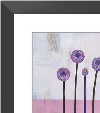 Affectionate Zinnia Square Mini Print Zoomed