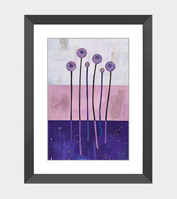 Affectionate Zinnia Mini Print