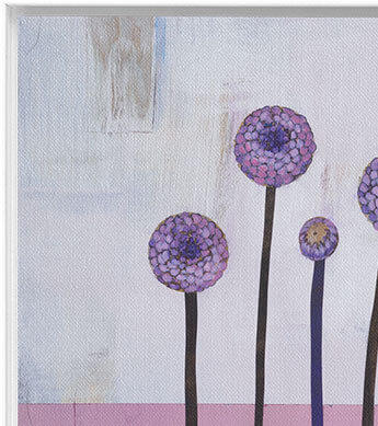 Affectionate Zinnia Square Oversized Print Zoomed