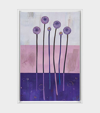 Affectionate Zinnia Oversized Print