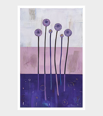 Affectionate Zinnia Print