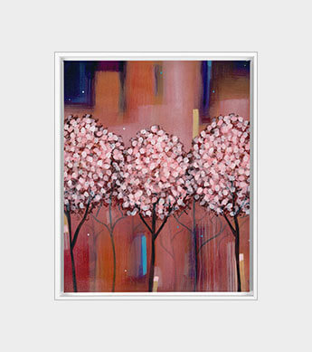 Cherry Blossom Sakura 2 Canvas Wrap Zoomed