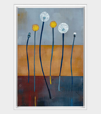 Dandelion Wishes Canvas Wrap Zoomed