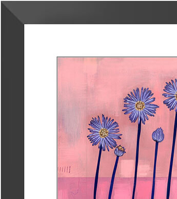 Enchanted Aster Square Mini Print Zoomed