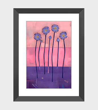 Enchanted Aster Mini Print