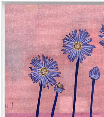 Enchanted Aster Square Oversized Print Zoomed