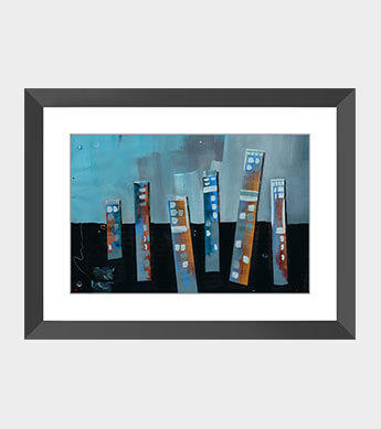 Night Life 2 Mini Print