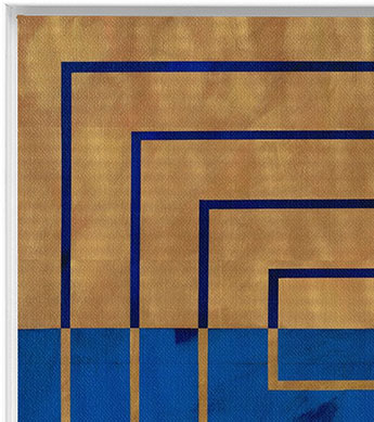 Square on Square GRB Oversized Print Zoomed