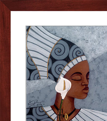 Cala Lily Mini Print Zoomed