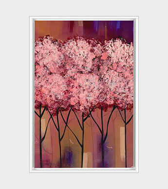 Cherry Blossom Canvas Wrap Zoomed