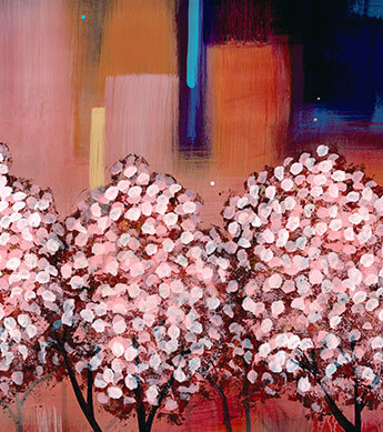 Cherry Blossom Sakura 1 Print Zoomed
