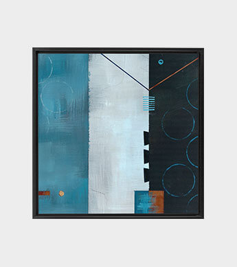 Connection 2 Canvas Wrap Zoomed