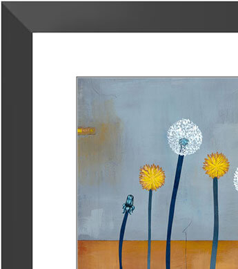 Dandelion Wishes Square Mini Print Zoomed
