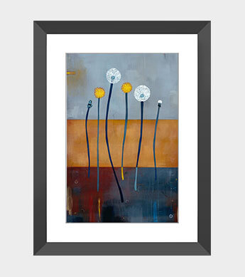 Dandelion Wishes Mini Print