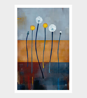 Dandelion Wishes Print