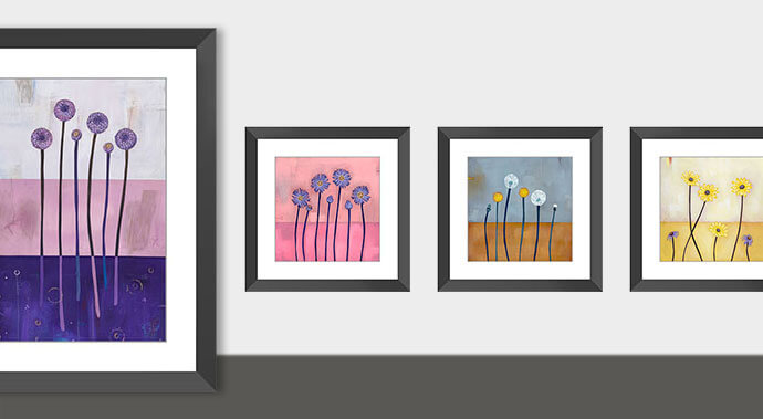 Layers of Floral Mini Print Set