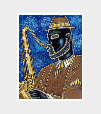 Midnight Blues Print