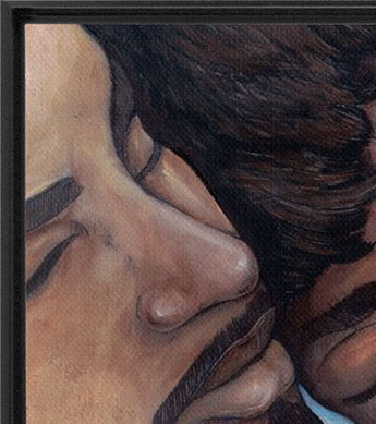 Quality Time Oversized Print Zoomed