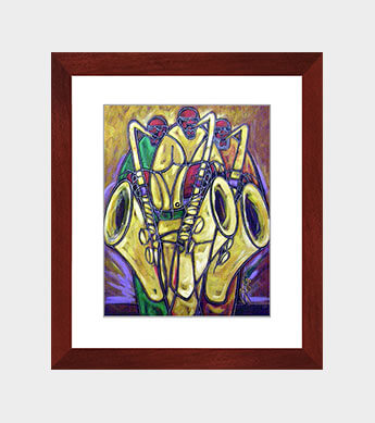 Sax Brothers Mini Print