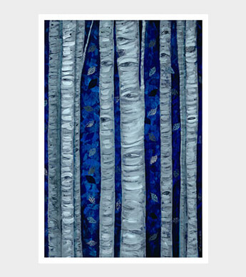 Silver Birch Print