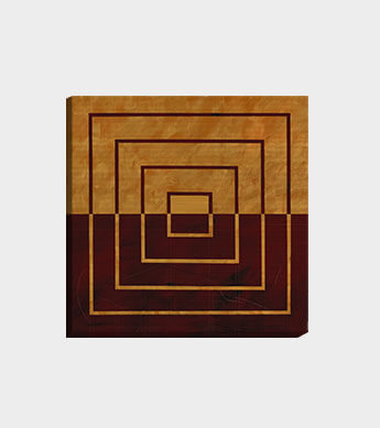 Square on Square GCB Canvas Wrap