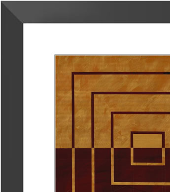 Square on Square GCB Mini Print Zoomed