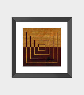 Square on Square GCB Mini Print