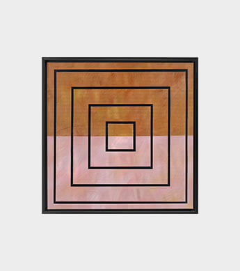 Square on Square GDR Canvas Wrap Zoomed