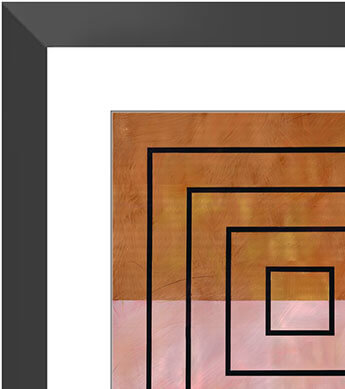 Square on Square GDR Mini Print Zoomed