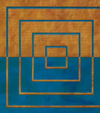 Square on Square GTQ Print Zoomed