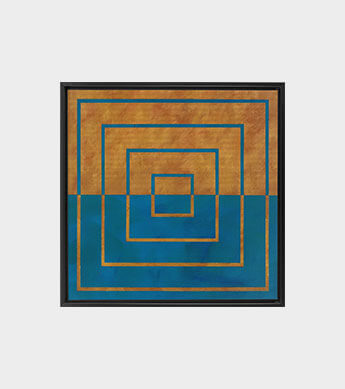 Square on Square GTQ Canvas Wrap Zoomed