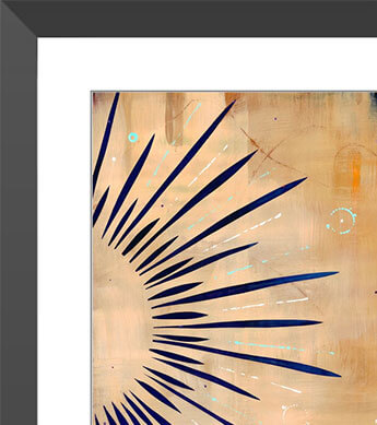 Starburst RS 1 Mini Print Zoomed