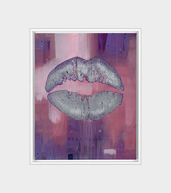 The Kiss Dreamy Canvas Wrap Zoomed