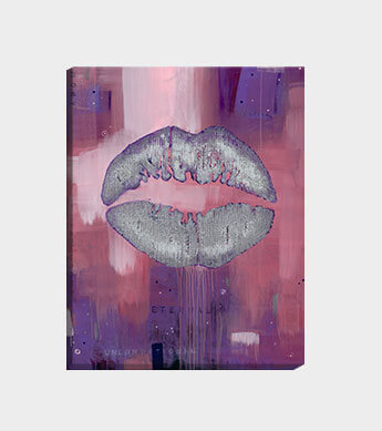 The Kiss Dreamy Canvas Wrap
