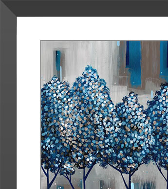 Winter Forest Mini Print Zoomed